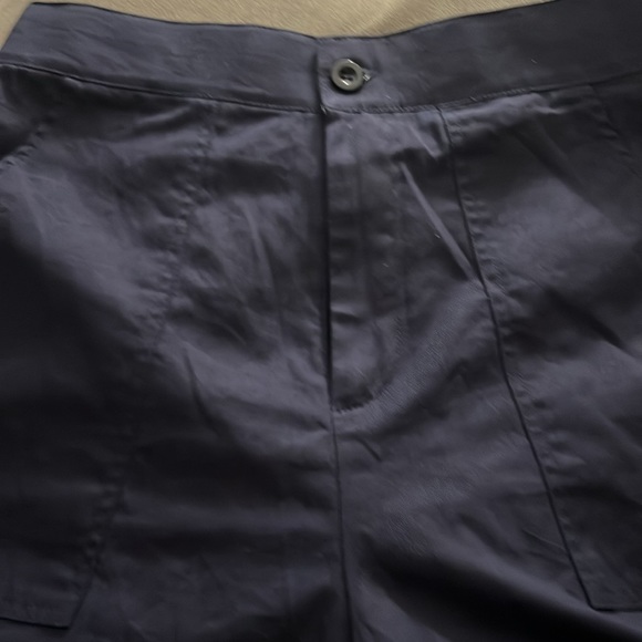 REFASHION THE FUTURE FOLD OVER WAIST Y2K STRAIGHT LEG PANTS.  New without tag. - Picture 11 of 15